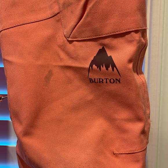 Burtons kids snow pants, salmon pink - Picture 2 of 6